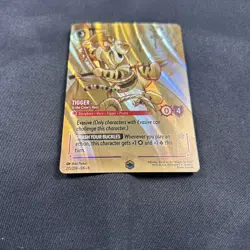 Disney Lorcana Tigger In the Crow's Nest Enchanted 215/204 EN-6 Card Azurite Sea - Image 2