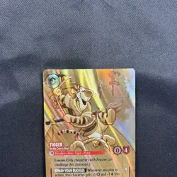 Disney Lorcana Tigger In the Crow's Nest Enchanted 215/204 EN-6 Card Azurite Sea - Image 3