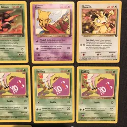 Vintage Pokemon Card Lot Team Rocket (13)Common Uncommon WoTC LP Eevee Dark Varp - Image 5