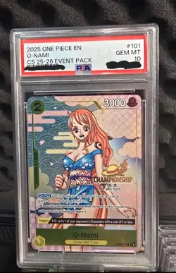 O-Nami (CS 25-26 Event Pack) OP06-101 One Piece Promotion Cards Foil - Image 1