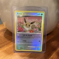 Pokemon Eevee Burger King Reverse Holo Promo Card 062/100 The Pokemon Company - Image 1