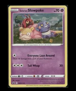 Galarian Slowpoke - SWSH126 - Pokemon Sword & Shield Promo Holo Card NM - Image 1