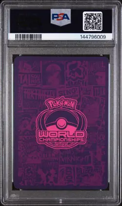 Mew VMAX 114/264 Ultra Rare Pokemon World Championships 2022 Deck Promo Card NM - Image 2