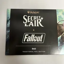 Secret Lair Fallout Rad Foil New Sealed MTG - Image 2