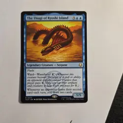 Magic: The Gathering The Unagi of Kyoshi Island Legendary Creature Blue 077 Eng… - Image 1