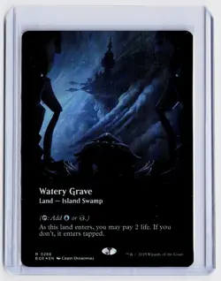 Watery Grave (Borderless) R Foil Edge of Eternities EOE NM - Image 1