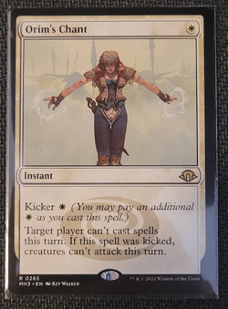 MTG - 1x Orim's Chant - Modern Horizons 3 - Rare - Regular - Image 1