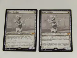 MTG Magic The Gathering 2X Esper Sentinel Sketch Showcase Modern Horizons 2 MINT - Image 1