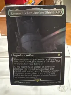 Rammas Echor, Ancient Shield (Borderless) Commander: the Lord of the Rings 505 - Image 1