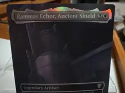 Rammas Echor, Ancient Shield (Borderless) Commander: the Lord of the Rings 505 - Image 2