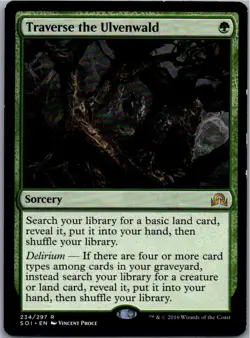 #234 Traverse the Ulvenwald Shadows over Innistrad Rare - Image 1
