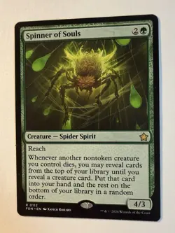MTG Spinner of Souls #112 – Foundations FDN Near Mint Magic the Gathering - Image 1