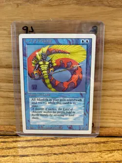 Lord of Atlantis Magic the Gathering Revised Edition Rare - Image 1