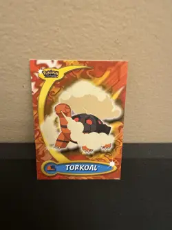 Torkoal #78 Pokemon 2004 Topps Advanced Challenge - Image 1