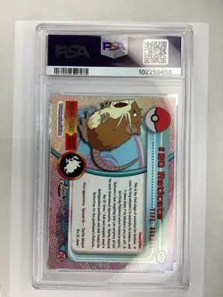 Topps Chrome Pokemon Raticate PSA 7 Pokemon T.V. 2000 - Image 2