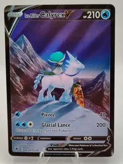 Ice Rider Calyrex V TG14/TG30 Pokemon Astral Radiance Trainer Gallery NM - Image 1
