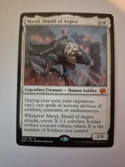 1x MTG Myrel, Shield of Argive NM-Mint The Brothers' War 018 NM x1 - Image 1