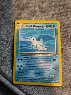 Rare Pokemon Card Light Dewgong 45/105 Neo Destiny WOTC Non Holo NM/LP Vintage - Image 1