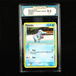 TQG 9.5 MINT+ 2004 Pokemon ENG Totodile 79/101 C - Image 1