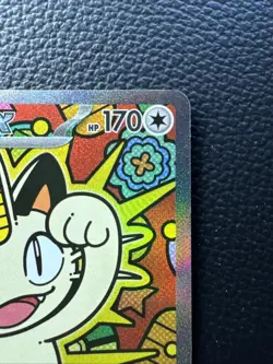 Meowth SAR 114/080 Munikis Nihil Zero M3 Pokemon Card Japanese 2026 NM - Image 3
