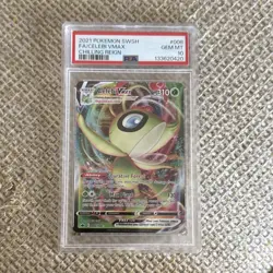 Pokemon Celebi VMAX Full Art Ultra Rare Holo Chilling Reign 008/198 PSA 10 2021 - Image 1