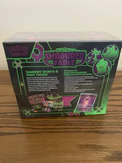 Pokemon Scarlet & Violet Shrouded Fable ETB Pokemon Center Sealed - Image 3