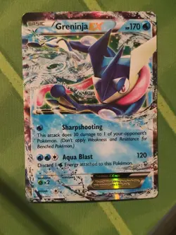 Greninja EX - XY20 - Black Star Promo Holo Pokemon MP - Image 1