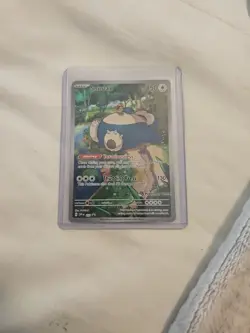 Pokemon TCG Snorlax SVP 051 Pokemon Center Stamped 151 ETB Promo Sealed - Image 1