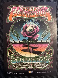 English - MTG Rites Of Flourishing - Borderless - Secret Lair (2074) - Image 1