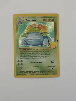 Pokemon Celebrations Venusaur 15/102 Classic Collection Holo Near Mint - Image 1