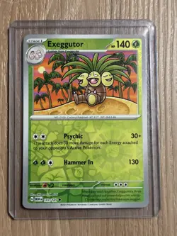 Pokemon SV: Scarlet & Violet 151 Exeggutor 103/165 Reverse Holo Uncommon - Image 1