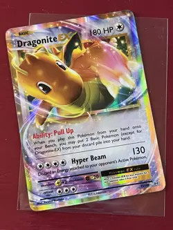 Pokemon Dragonite EX Dragon 90/97 Holo Ultra Rare 150 HP Giant Tail 120 - Image 1