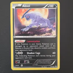 Pokemon Absol Promo XY178 XY Holo EN - Image 1