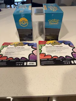 Pokemon TCG Ascended Heroes Bundle 2x ETB & 2x Tech Sticker New Factory Sealed - Image 2