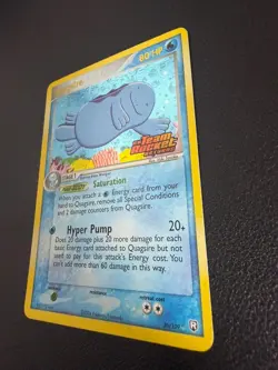 Pokemon TCG Quagsire EX Team Rocket Returns 26 Reverse Holo Rare NM - Image 2