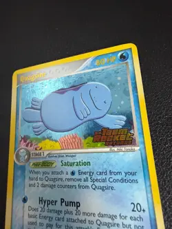 Pokemon TCG Quagsire EX Team Rocket Returns 26 Reverse Holo Rare NM - Image 4