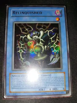 Relinquished SDP-001 Ultra Rare Yu-Gi-Oh Starter Deck Pegasus - Excellent - - Image 1