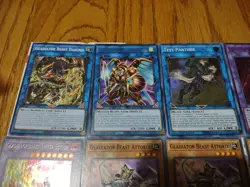 YuGiOh Cards Gladiator Beast Heraklinos Deck Core Test Panther Samnite Darius + - Image 2