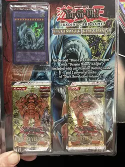YUGIOH! ULTIMATE EDITION 2 DARK REVELATION 3 BOOSTER PACKS NEW/SEALED BLISTER - Image 1