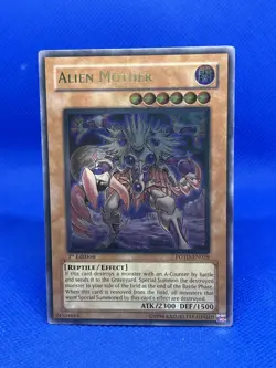 Alien Mother POTD-EN028 1st Edition Ultimate Rare Yugioh! NM Vintage🔥 - Image 1