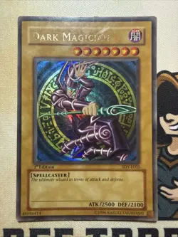 Dark Magician - SDY-E005 - 1st Edition - Ultra Rare - Yugioh HP - Image 3