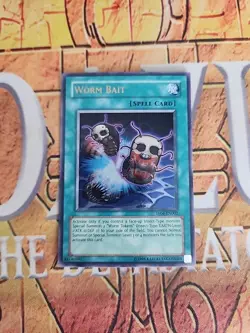 Worm Bait TF04-EN002 Ultra Rare Promo NM Yugioh - Image 1