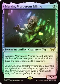 Marvin, Murderous Mimic Duskmourn: House of Horror FOIL - Image 1