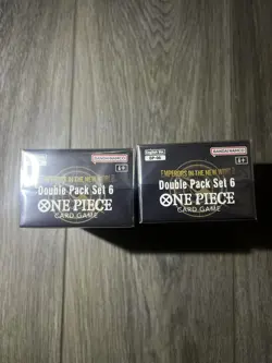 2x - One Piece DP-06 Emperors in the New World Double Pack OP09 Set Vol.6 Sealed - Image 2
