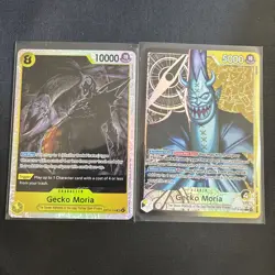 Gecko Moria OP14-080 L Alternate Art The Azure Sea's Seven One Piece English -MT - Image 1