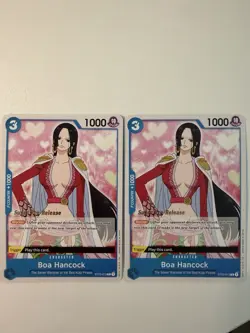 One Piece Boa Hancock ST03-013 Super Pre-release (2 Copies) – NM - Image 1