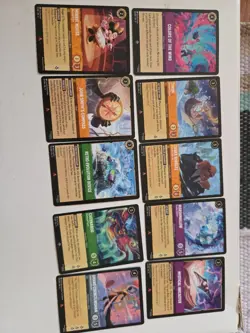 Disney Lorcana Lot Of 30 ( Sr, Rares, Foils) Foils First Picture - Image 2