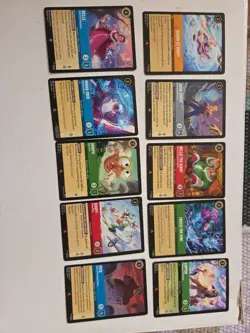 Disney Lorcana Lot Of 30 ( Sr, Rares, Foils) Foils First Picture - Image 3