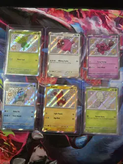 Pokemon TCG Paldean Fates Lot of 6 Baby Shiny Holo Cards NM - Image 1