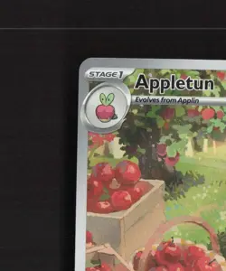 Appletun 211/191 Surging Sparks Full Art Ultra Rare Holo Pokemon Card NM - Image 3
